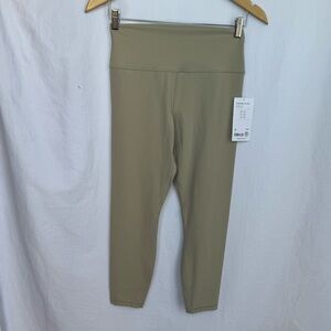 ATHLETA Transcend High Rise 7/8 Leggings Women's Size M Nude /Beige NWT